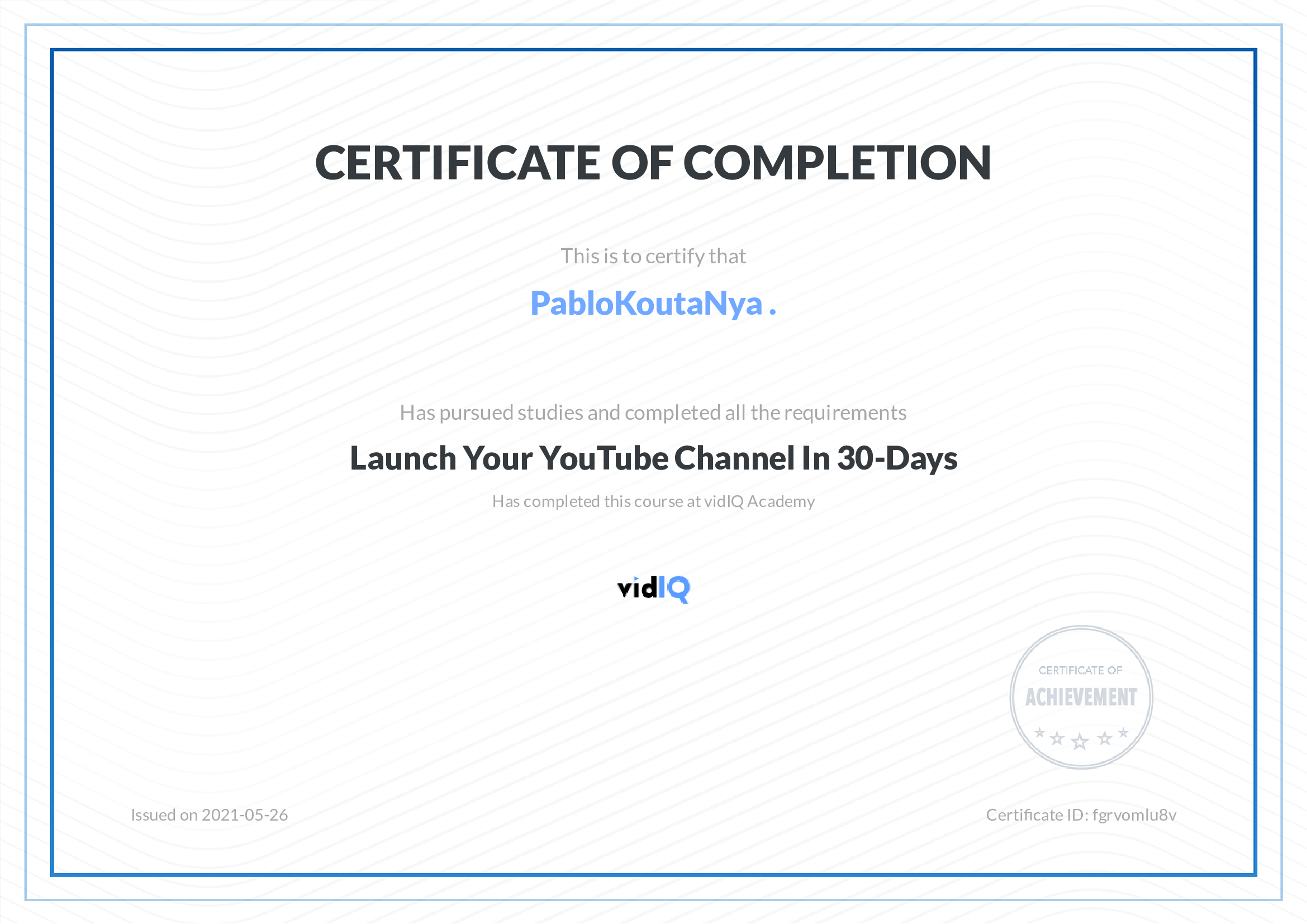 Lanza un Canal de YouTube en 30 Días